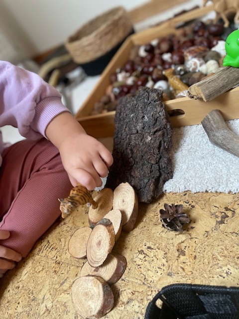 Detailaufnahme aus dem Betreuungsalltag